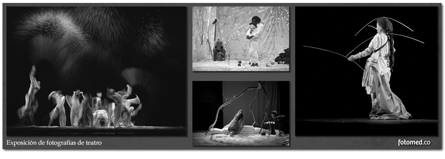 Exposición de fotografías de teatro