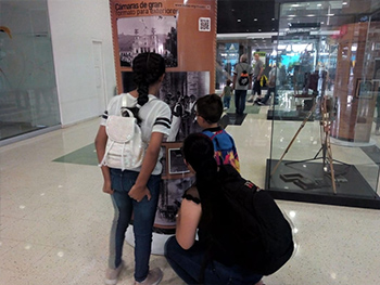 Exposición de cámaras antiguas