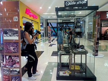 Exposición de cámaras antiguas