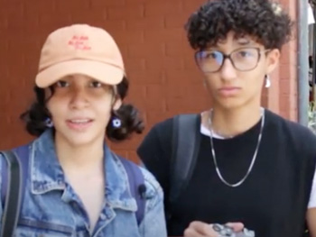 Estefanía Palacios y Laura Guisao