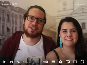 Carlos Bustamante y Daniela Ariza